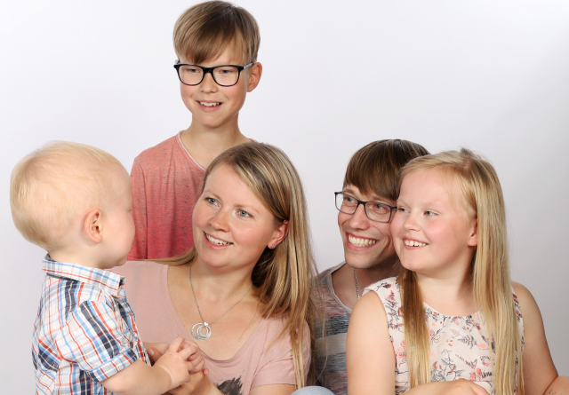 Familien-Fotoshooting-Aktion